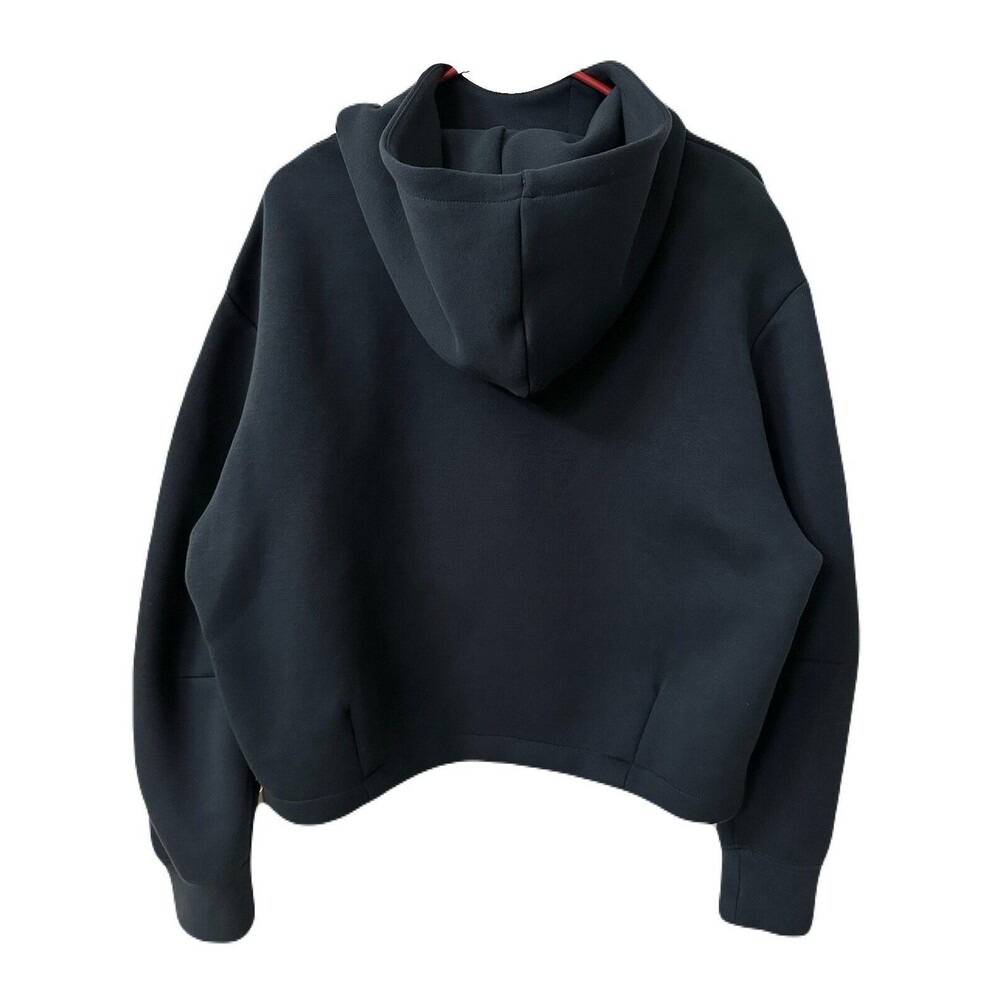 NEW Nike Womens Size Small Armory Navy Active Tech Fleece Hooded Sweatshirt $130 - Picture 6 of 9